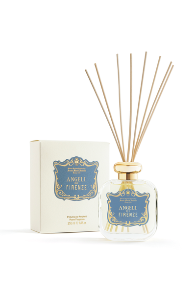 Angeli di Firenze diffuser bottle with packaging on a white background